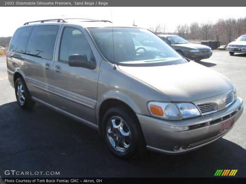 Sand Beige / Beige 2003 Oldsmobile Silhouette Premiere