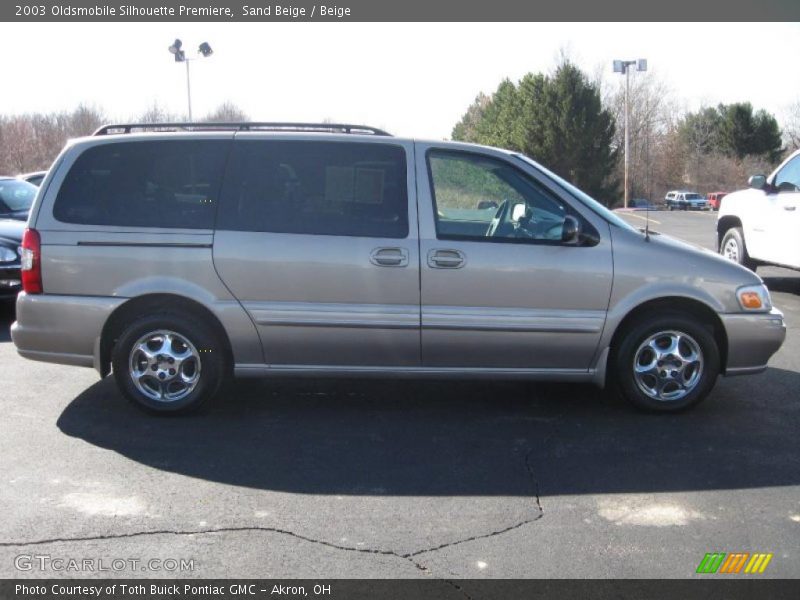 Sand Beige / Beige 2003 Oldsmobile Silhouette Premiere