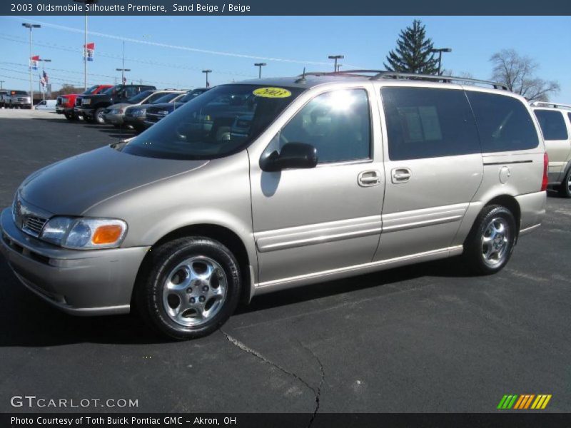 Sand Beige / Beige 2003 Oldsmobile Silhouette Premiere