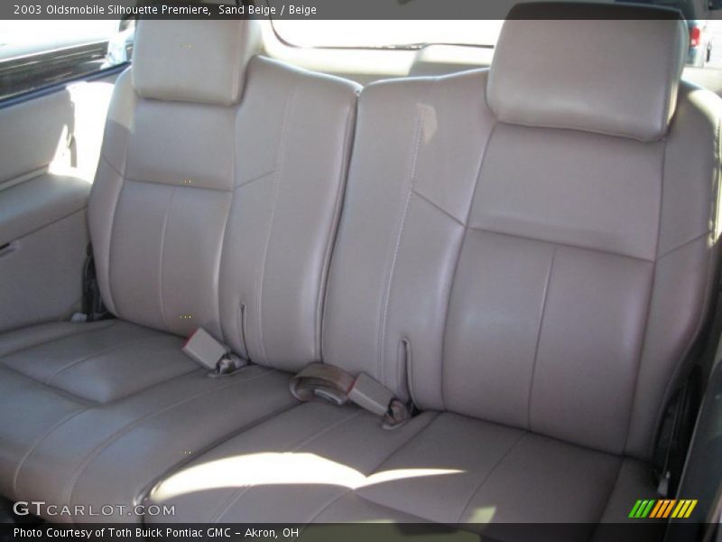 Sand Beige / Beige 2003 Oldsmobile Silhouette Premiere