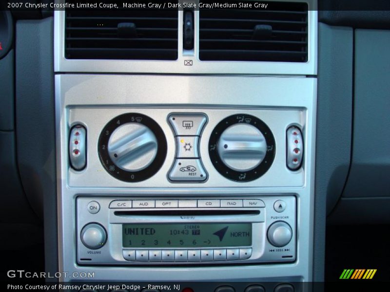 Controls of 2007 Crossfire Limited Coupe