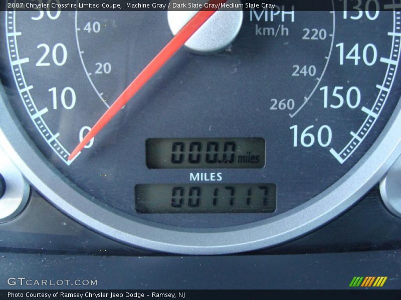 Machine Gray / Dark Slate Gray/Medium Slate Gray 2007 Chrysler Crossfire Limited Coupe