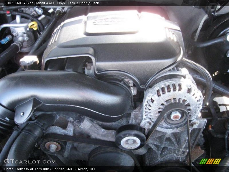 Onyx Black / Ebony Black 2007 GMC Yukon Denali AWD