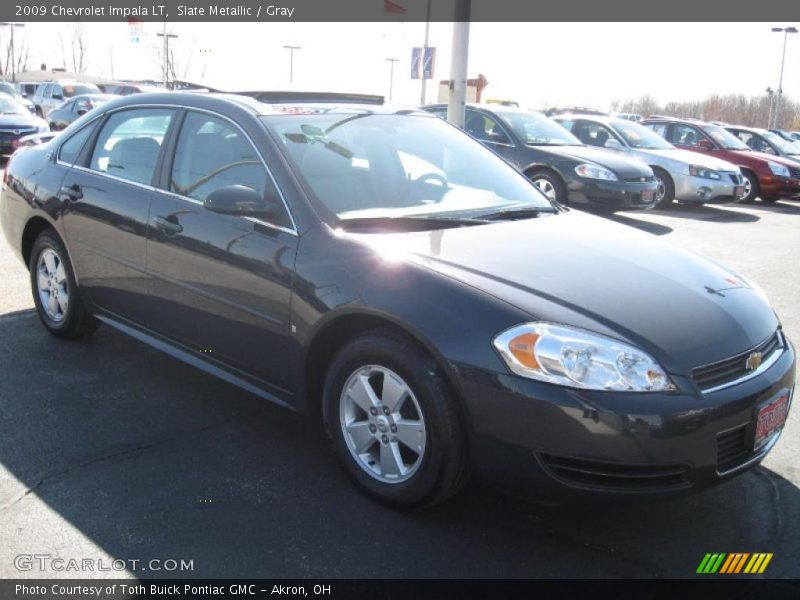 Slate Metallic / Gray 2009 Chevrolet Impala LT