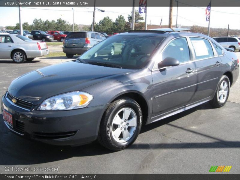 Slate Metallic / Gray 2009 Chevrolet Impala LT