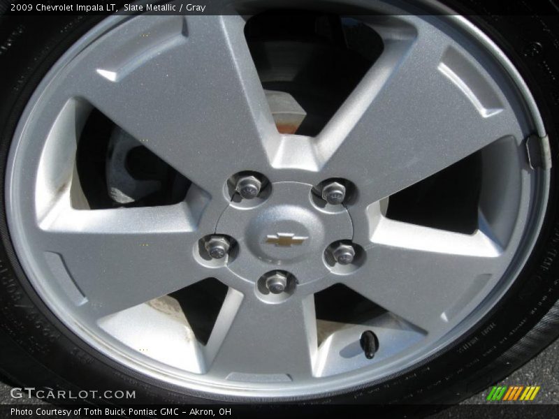 Slate Metallic / Gray 2009 Chevrolet Impala LT