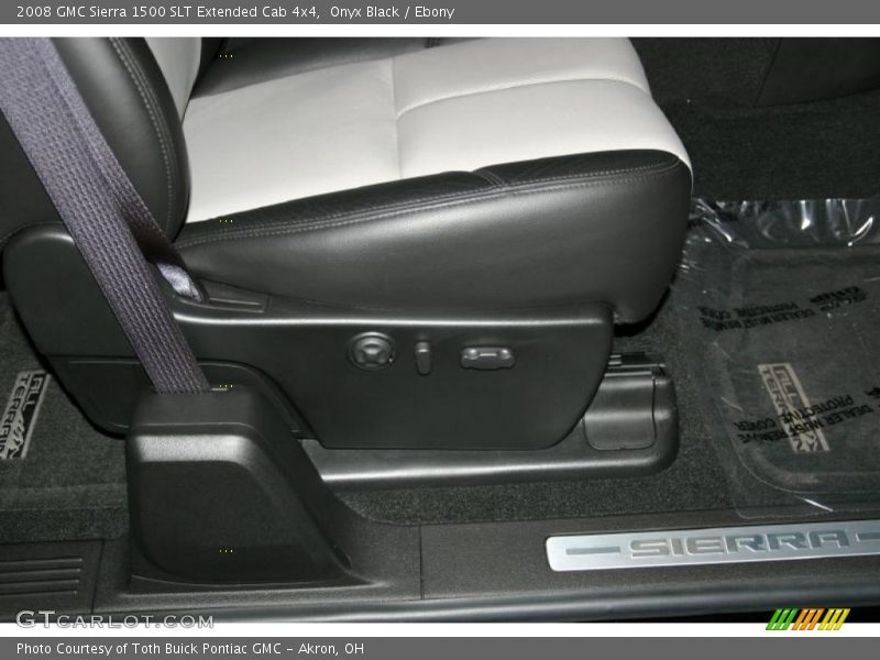 Onyx Black / Ebony 2008 GMC Sierra 1500 SLT Extended Cab 4x4