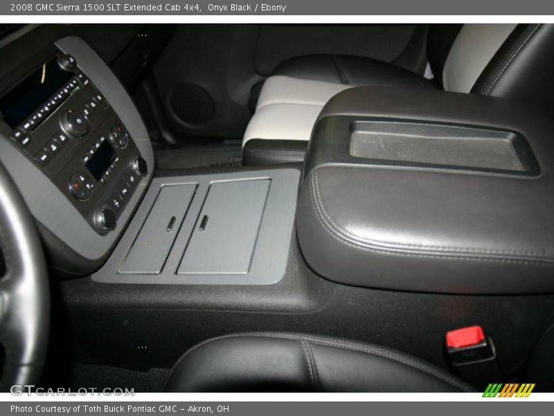 Onyx Black / Ebony 2008 GMC Sierra 1500 SLT Extended Cab 4x4
