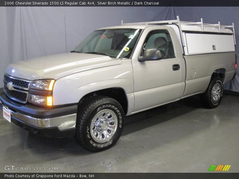 Silver Birch Metallic / Dark Charcoal 2006 Chevrolet Silverado 1500 LS Regular Cab 4x4