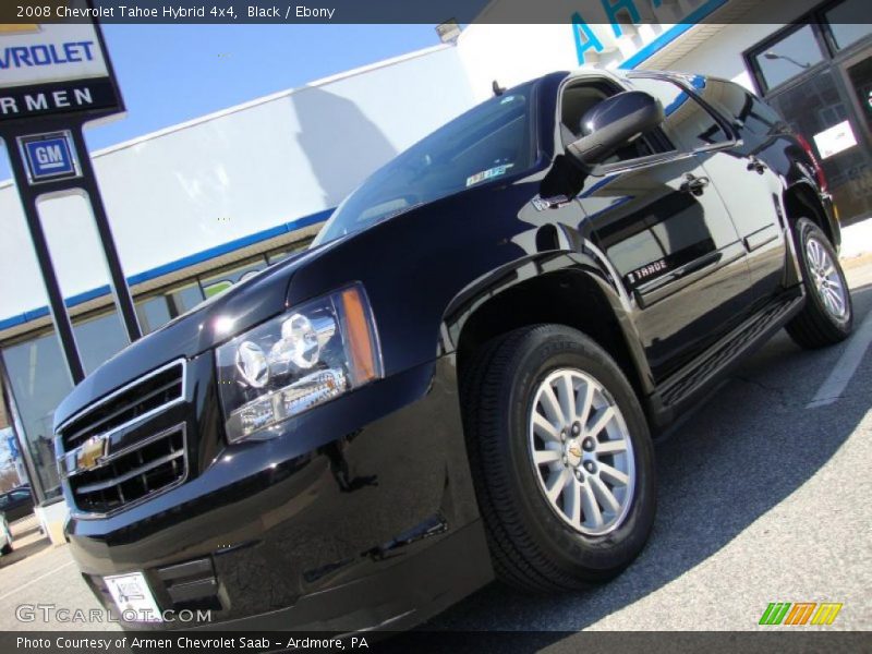 Black / Ebony 2008 Chevrolet Tahoe Hybrid 4x4
