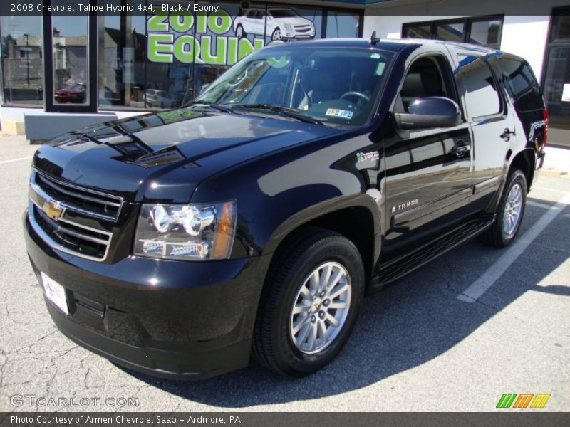 Black / Ebony 2008 Chevrolet Tahoe Hybrid 4x4