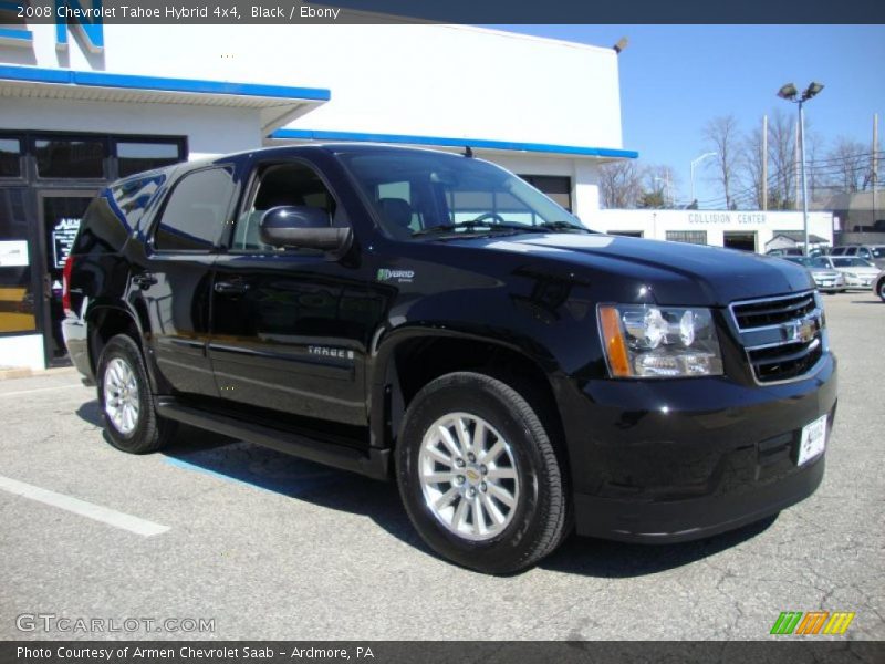 Black / Ebony 2008 Chevrolet Tahoe Hybrid 4x4