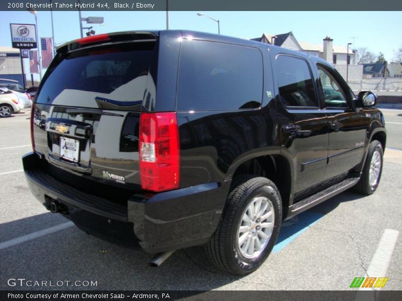 Black / Ebony 2008 Chevrolet Tahoe Hybrid 4x4