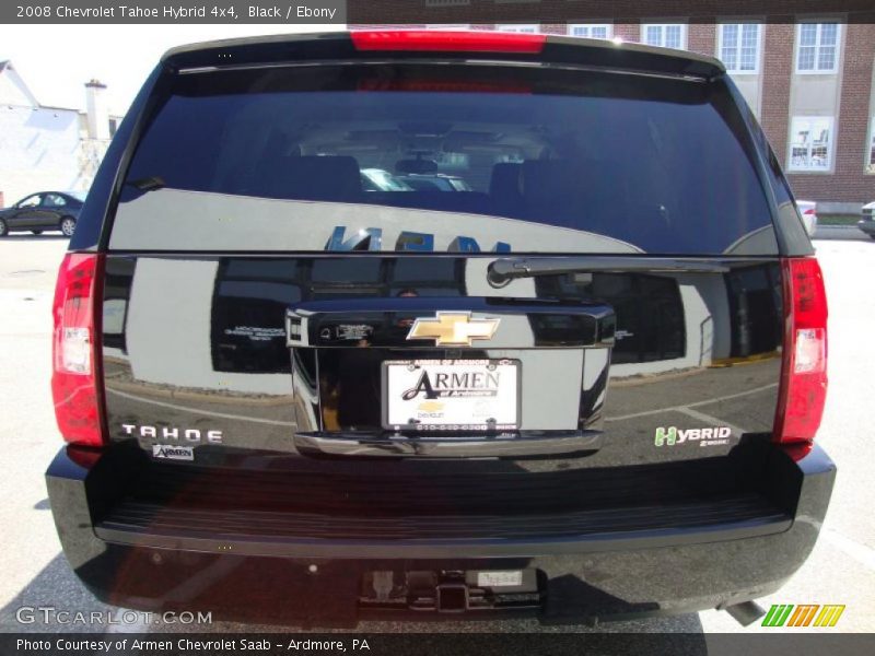 Black / Ebony 2008 Chevrolet Tahoe Hybrid 4x4