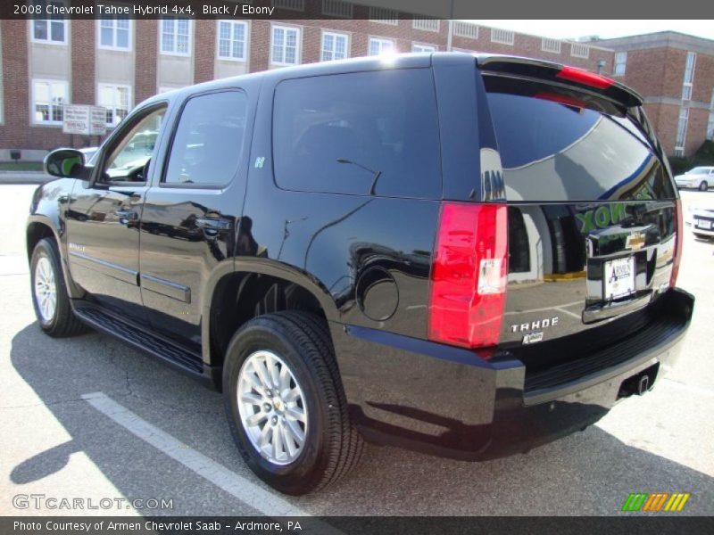 Black / Ebony 2008 Chevrolet Tahoe Hybrid 4x4