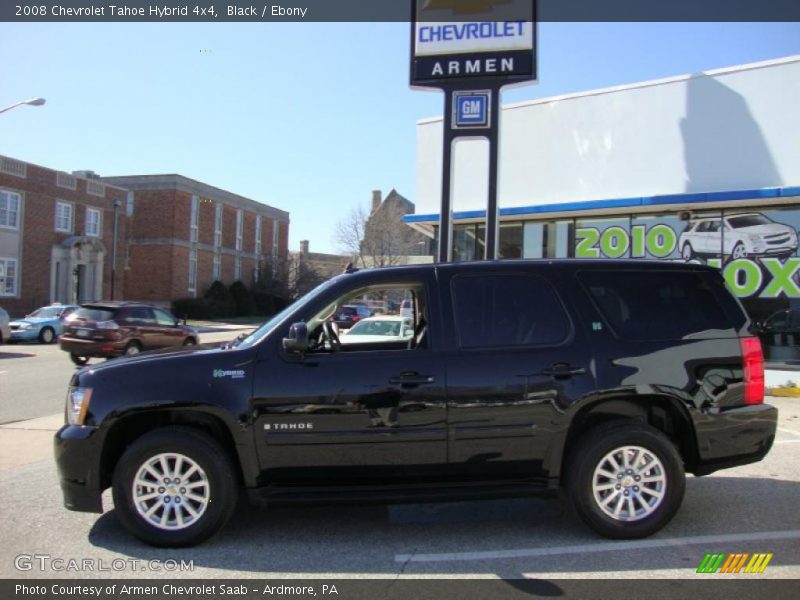 Black / Ebony 2008 Chevrolet Tahoe Hybrid 4x4