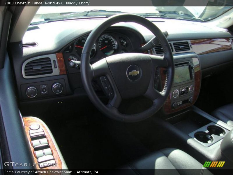 Black / Ebony 2008 Chevrolet Tahoe Hybrid 4x4