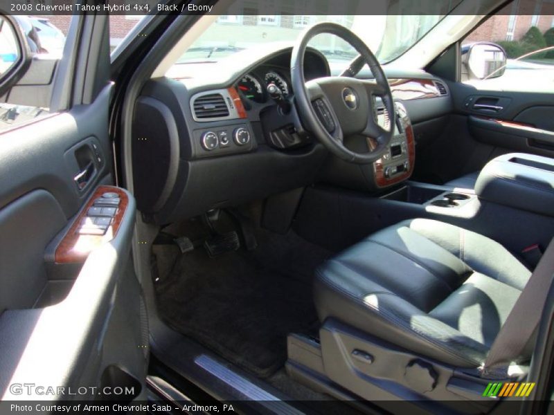 Black / Ebony 2008 Chevrolet Tahoe Hybrid 4x4