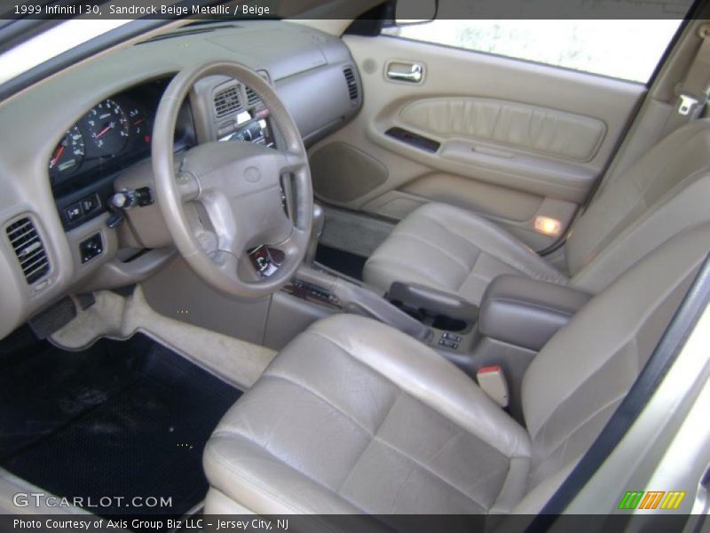 Sandrock Beige Metallic / Beige 1999 Infiniti I 30