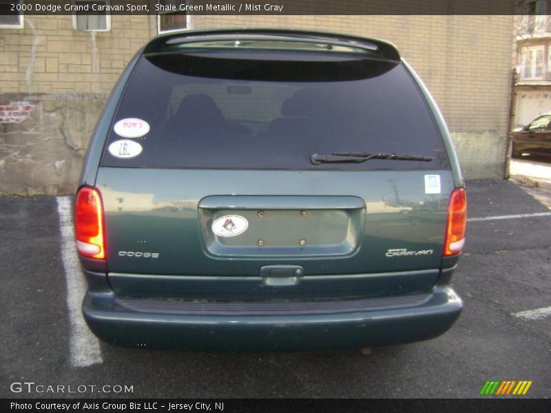 Shale Green Metallic / Mist Gray 2000 Dodge Grand Caravan Sport