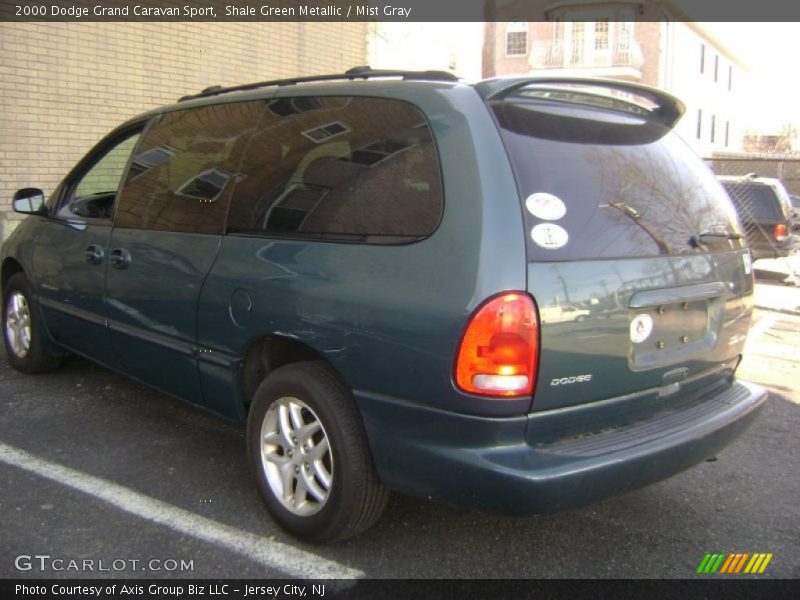 Shale Green Metallic / Mist Gray 2000 Dodge Grand Caravan Sport