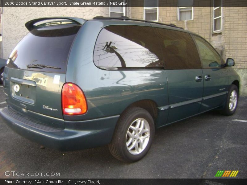 Shale Green Metallic / Mist Gray 2000 Dodge Grand Caravan Sport