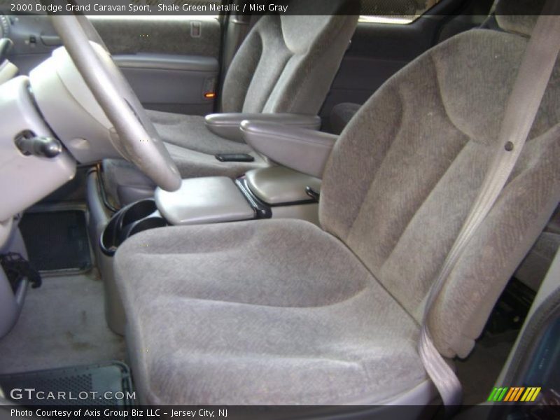 Shale Green Metallic / Mist Gray 2000 Dodge Grand Caravan Sport