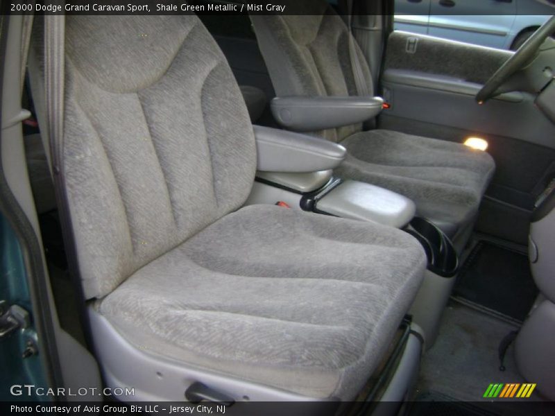 Shale Green Metallic / Mist Gray 2000 Dodge Grand Caravan Sport