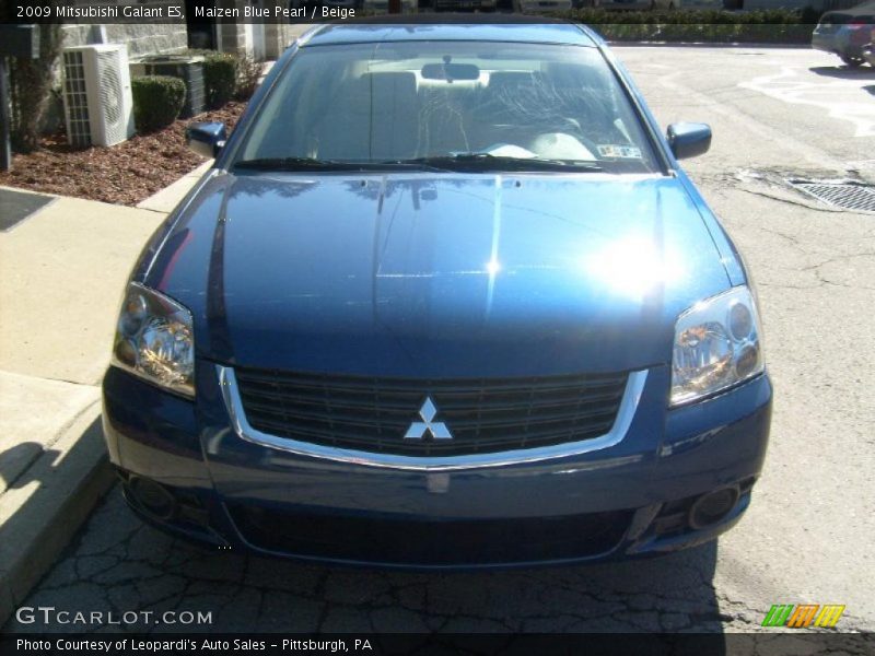 Maizen Blue Pearl / Beige 2009 Mitsubishi Galant ES