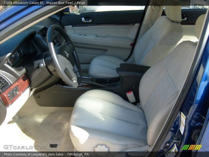 Maizen Blue Pearl / Beige 2009 Mitsubishi Galant ES