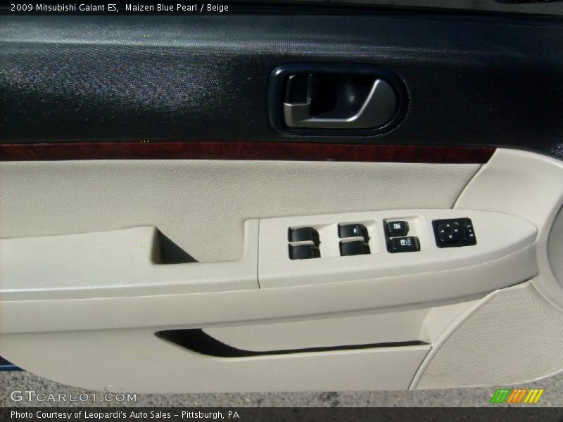 Maizen Blue Pearl / Beige 2009 Mitsubishi Galant ES