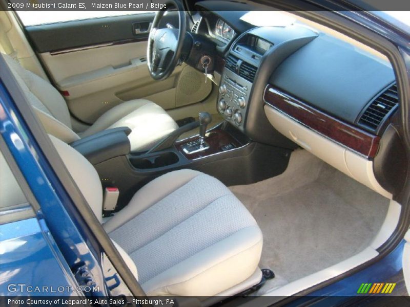 Maizen Blue Pearl / Beige 2009 Mitsubishi Galant ES