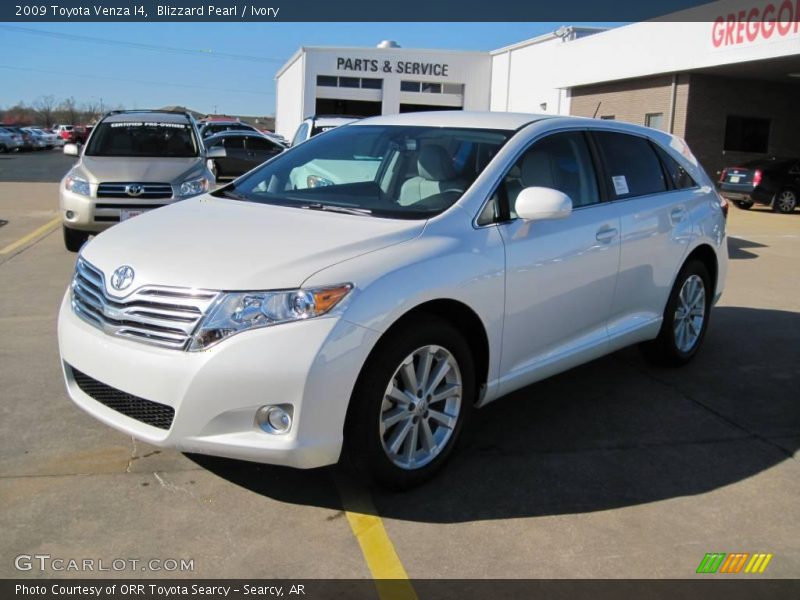 Blizzard Pearl / Ivory 2009 Toyota Venza I4