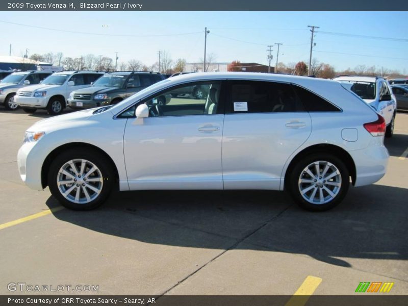 Blizzard Pearl / Ivory 2009 Toyota Venza I4