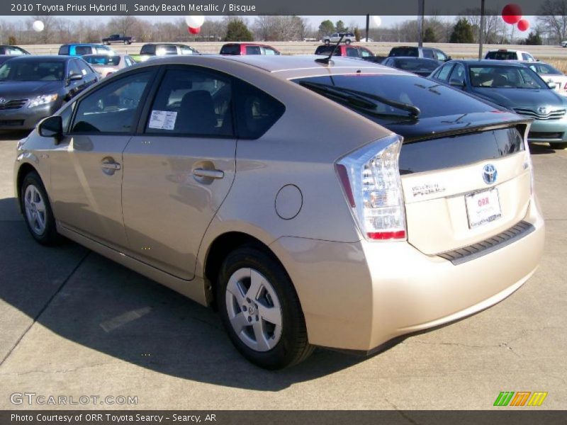 Sandy Beach Metallic / Bisque 2010 Toyota Prius Hybrid III