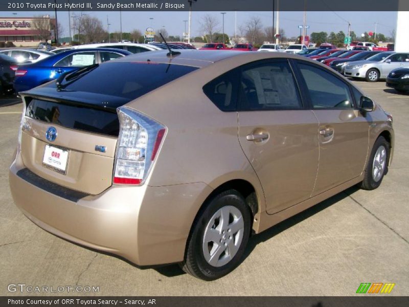 Sandy Beach Metallic / Bisque 2010 Toyota Prius Hybrid III
