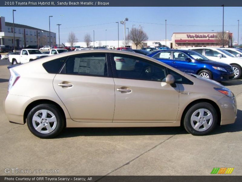 Sandy Beach Metallic / Bisque 2010 Toyota Prius Hybrid III