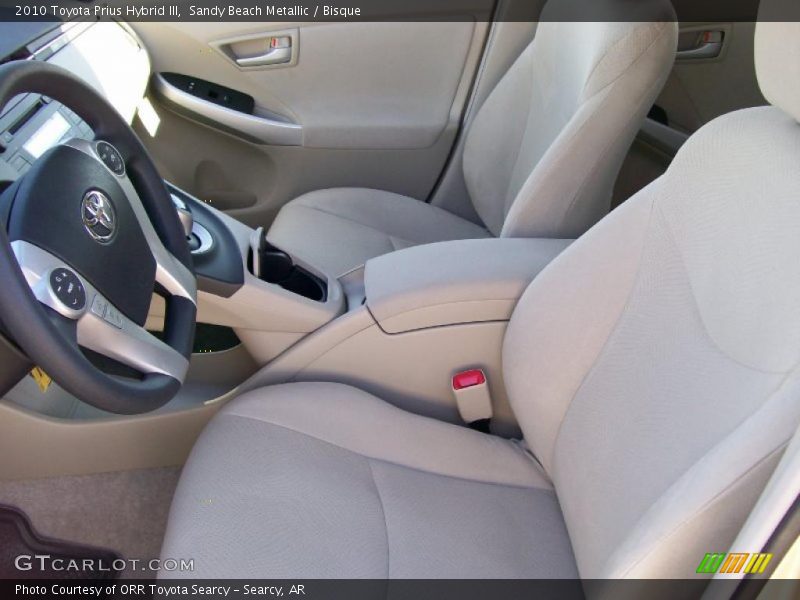 Sandy Beach Metallic / Bisque 2010 Toyota Prius Hybrid III