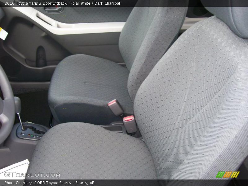 Polar White / Dark Charcoal 2010 Toyota Yaris 3 Door Liftback