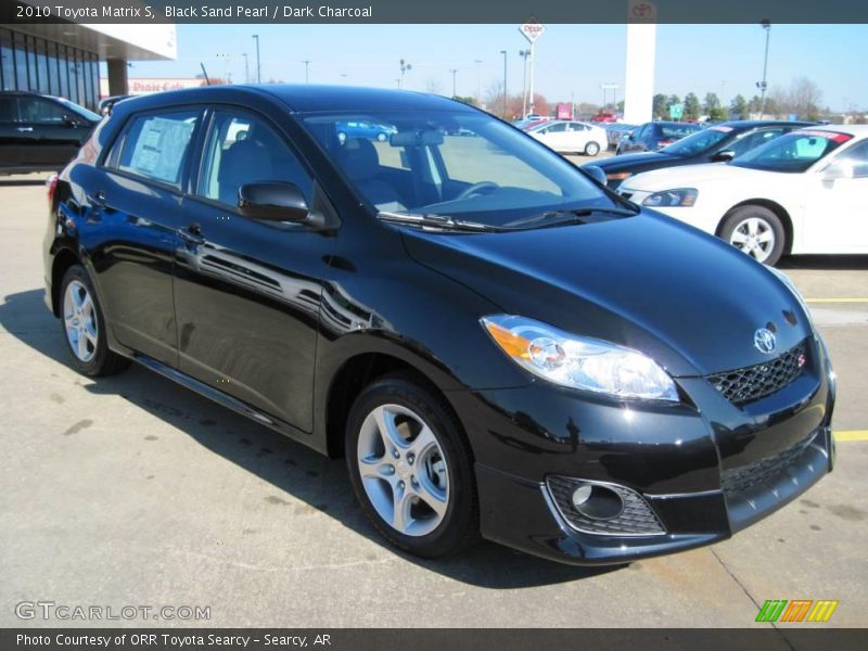 Black Sand Pearl / Dark Charcoal 2010 Toyota Matrix S