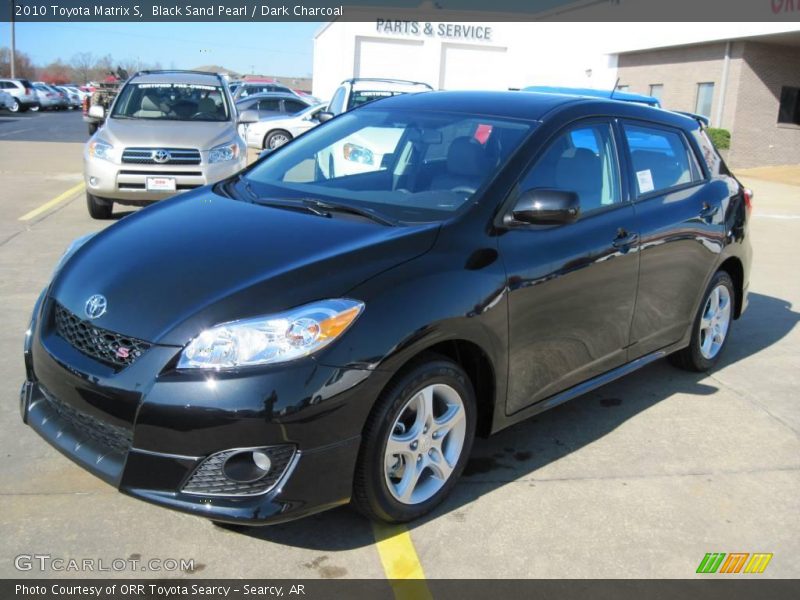 Black Sand Pearl / Dark Charcoal 2010 Toyota Matrix S