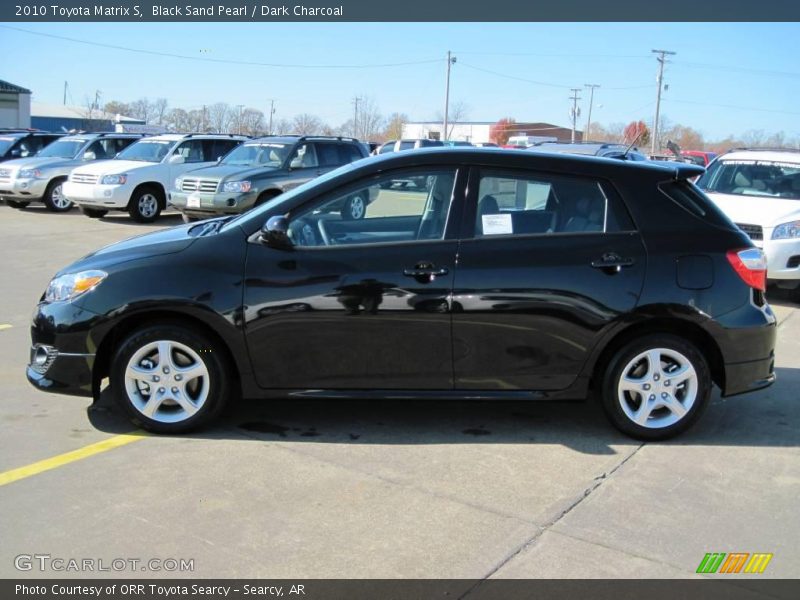 Black Sand Pearl / Dark Charcoal 2010 Toyota Matrix S