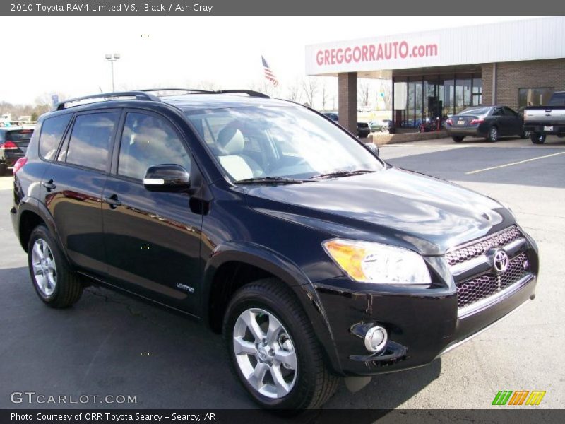 Black / Ash Gray 2010 Toyota RAV4 Limited V6