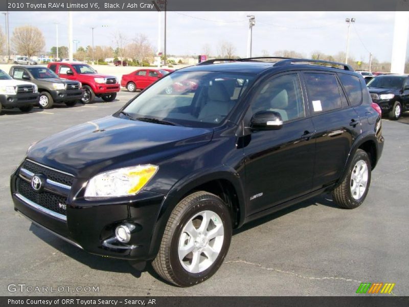 Black / Ash Gray 2010 Toyota RAV4 Limited V6