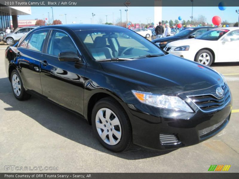 Black / Ash Gray 2010 Toyota Camry LE