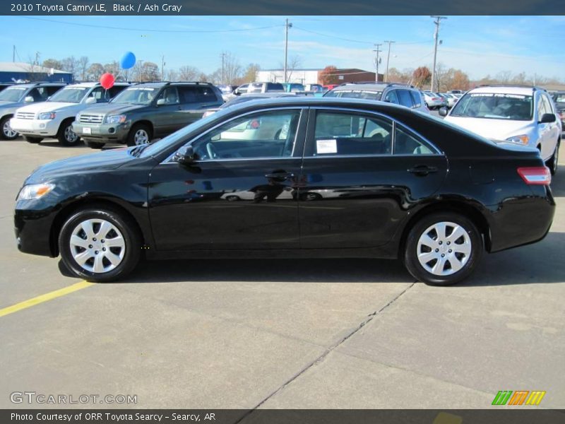 Black / Ash Gray 2010 Toyota Camry LE