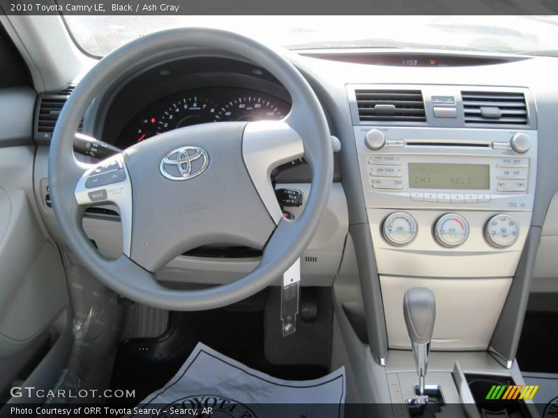 Black / Ash Gray 2010 Toyota Camry LE