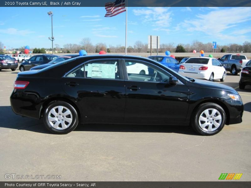 Black / Ash Gray 2010 Toyota Camry LE