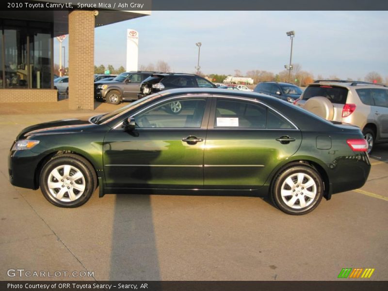 Spruce Mica / Ash Gray 2010 Toyota Camry LE