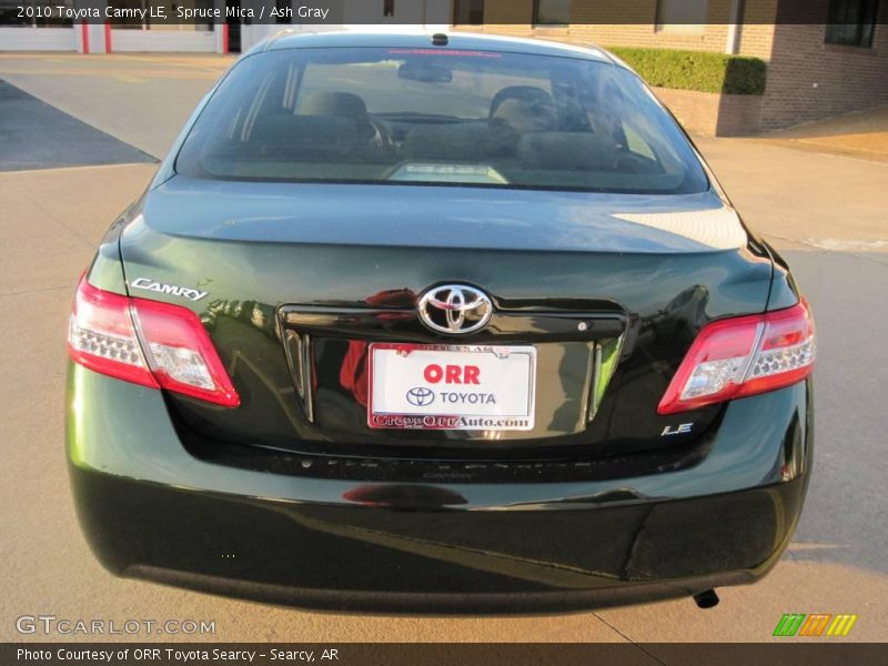 Spruce Mica / Ash Gray 2010 Toyota Camry LE